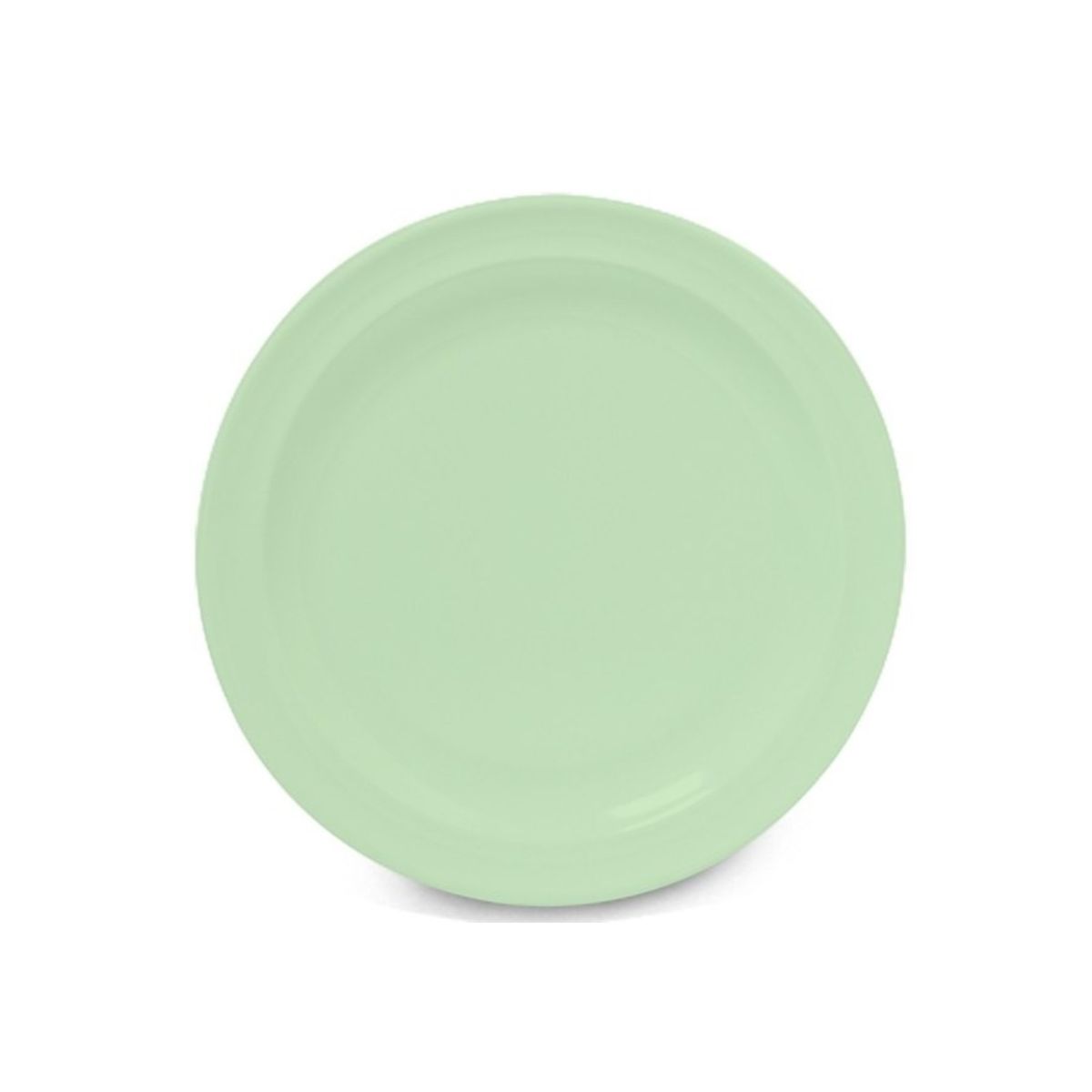 IMAHE - Set De 6 PLATO DE ALMUERZO MELAMINA VERDE 23 CM IMAHE