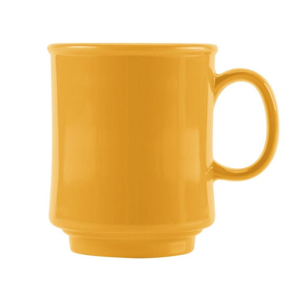 IMAHE - Set De 6 MUG MELAMINA AMARILLO 235 ml IMAHE