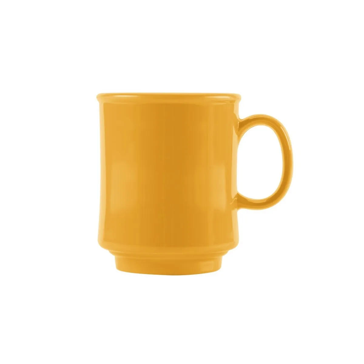 IMAHE - Set De 6 MUG MELAMINA AMARILLO 235 ml IMAHE