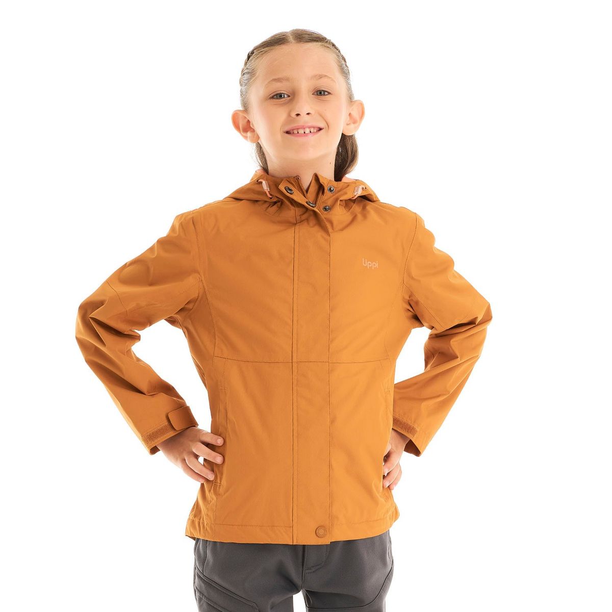 LIPPI - Chaqueta Niña Blizzard B-Dry Hoody Jacket Mostaza Lippi