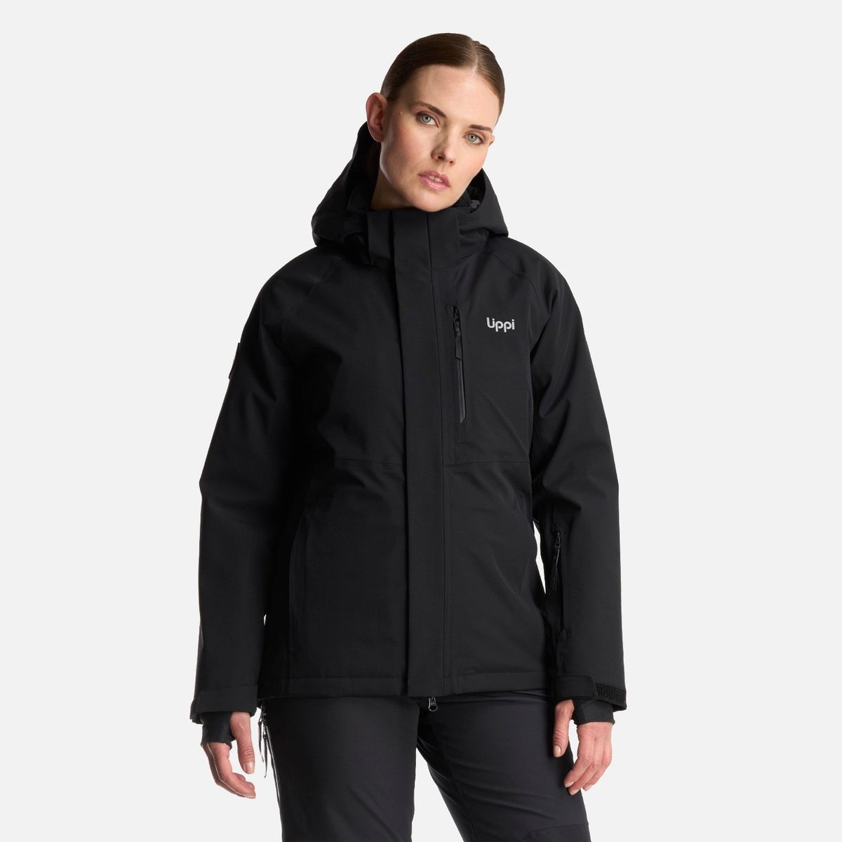 LIPPI - Chaqueta Mujer Andes B-Dry Hoody Jacket Negro Lippi