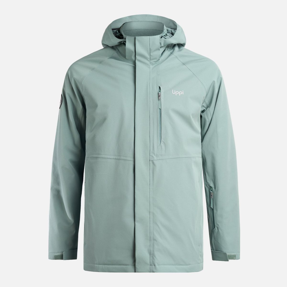 LIPPI - Chaqueta Hombre Andes B-Dry Hoody Jacket Jade Oscuro Lippi