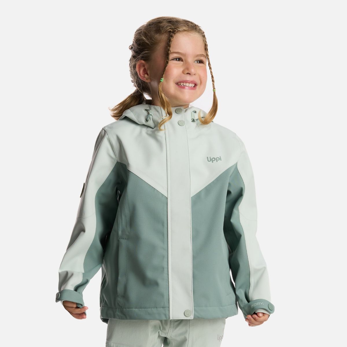 LIPPI - Chaqueta Niña Massif B-Dry Hoody Jacket Jade Lippi