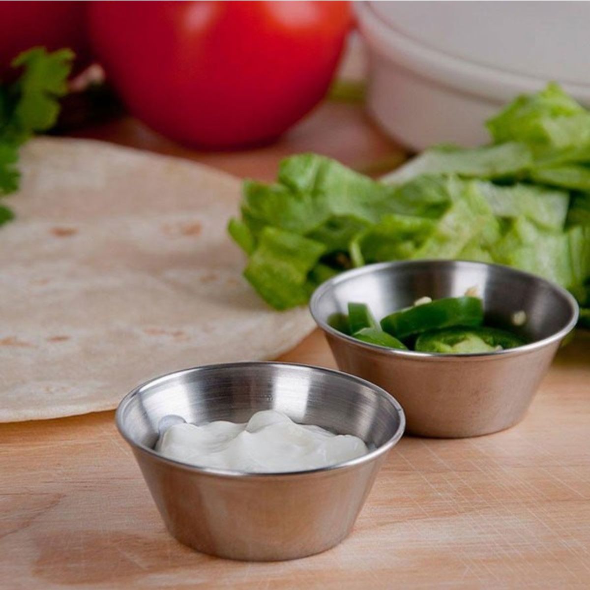 IMAHE - Set De 6 RAMEKIN ACERO INOX 45 ml IMAHE