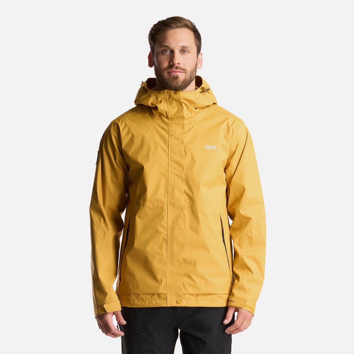 LIPPI - Chaqueta Hombre Blizzard B-Dry Hoody Jacket Mostaza Lippi