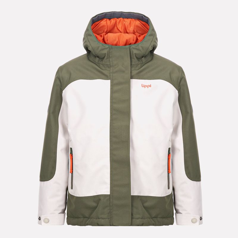 LIPPI - Chaqueta Niño Andes Snow B-Dry Hoody Jacket Arena Verde Musgo Lippi