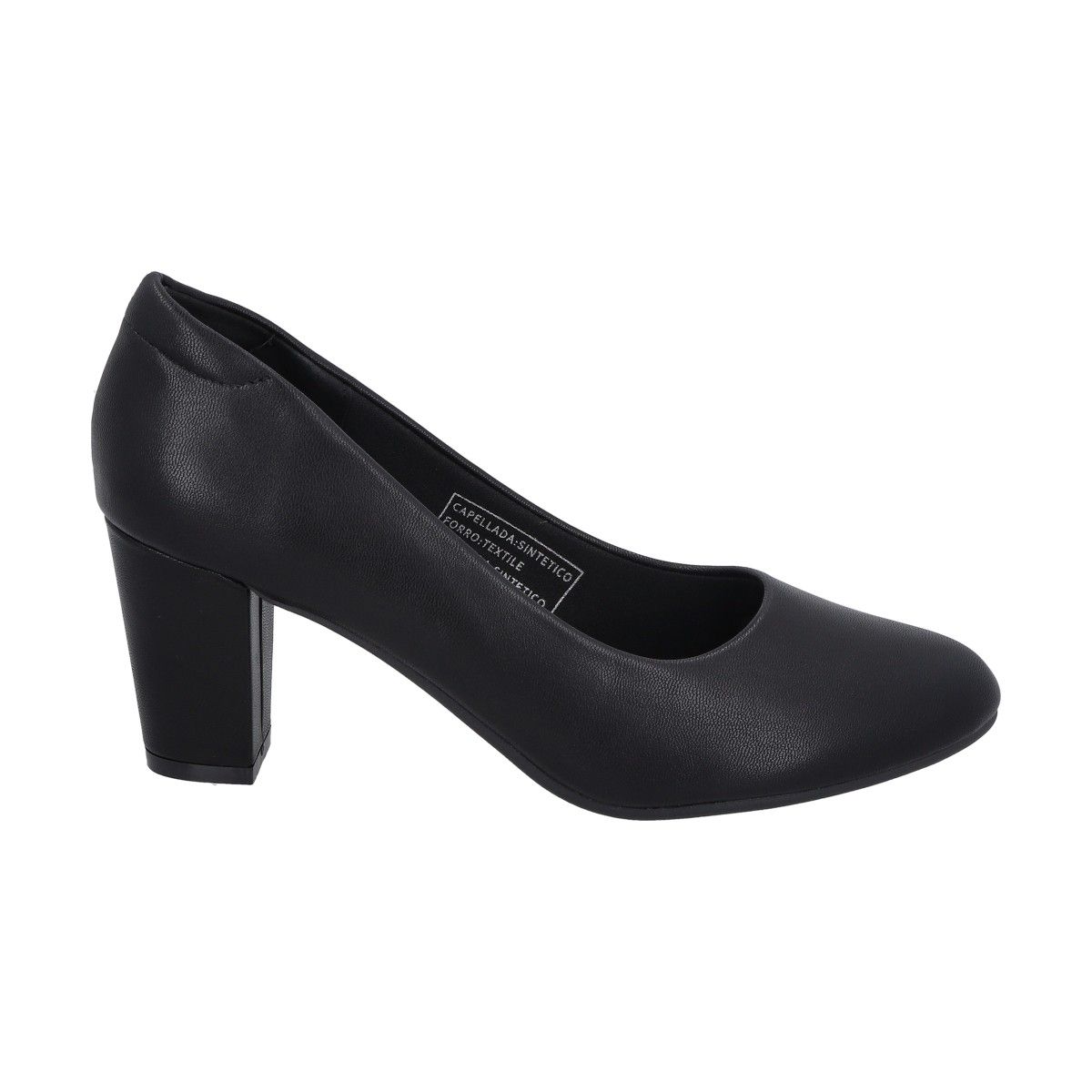POLICE - Zapato Mujer Negro Mary  Police