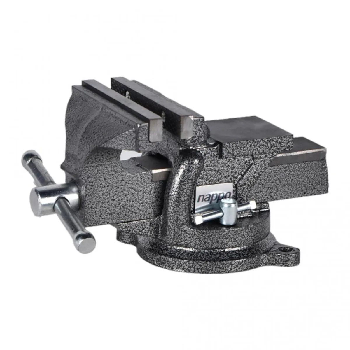 NAPPO - Tornillo de Banco Mecánico Nappo 5" 125mm Fuerza 900Kg Gris