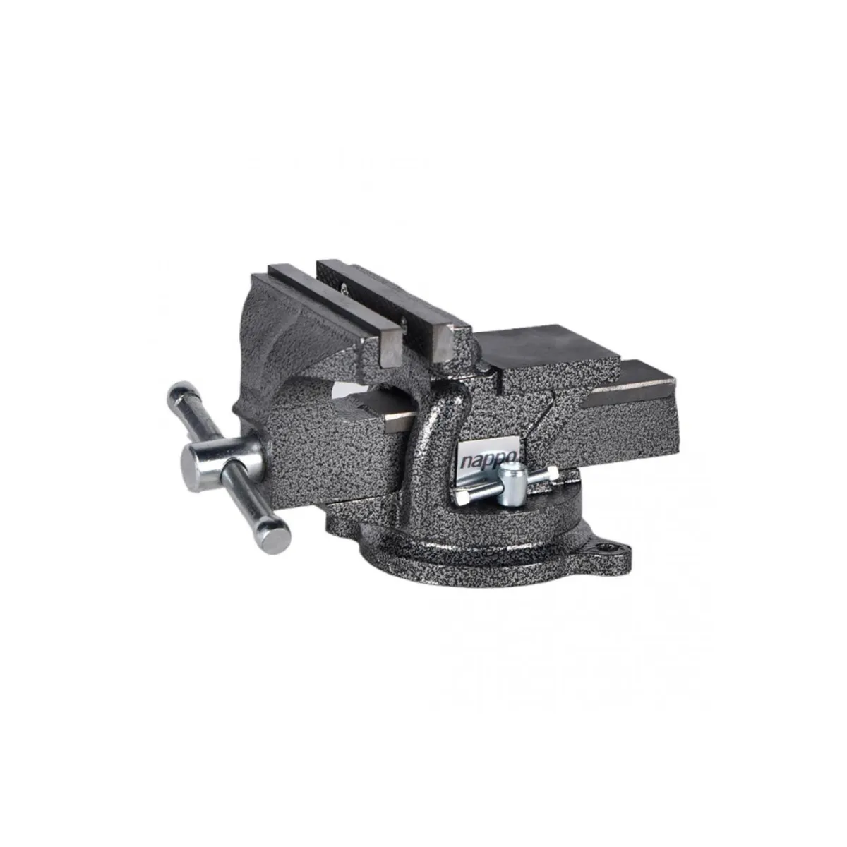 NAPPO - Tornillo de Banco Mecánico Nappo 5" 125mm Fuerza 900Kg Gris