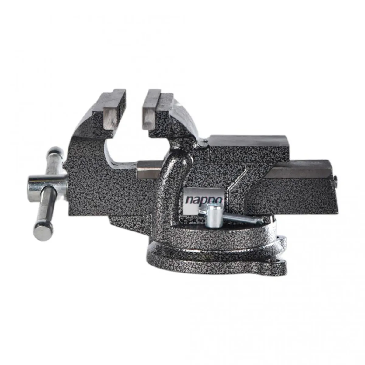 NAPPO - Tornillo de Banco Mecánico Nappo 5" 125mm Fuerza 900Kg Gris