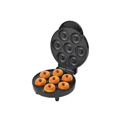 NAPPO - Maquina de Mini Donas Donuts 7 Unidades 1000w Negra