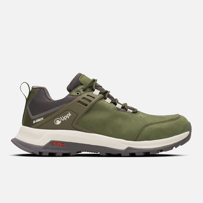 LIPPI - Zapatilla Hombre Vulcano Shell Stone B-Dry Green Beige Lippi