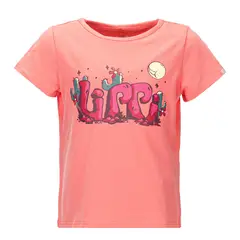 LIPPI - Polera Niña Logo UV-Stop T-Shirt Rosado