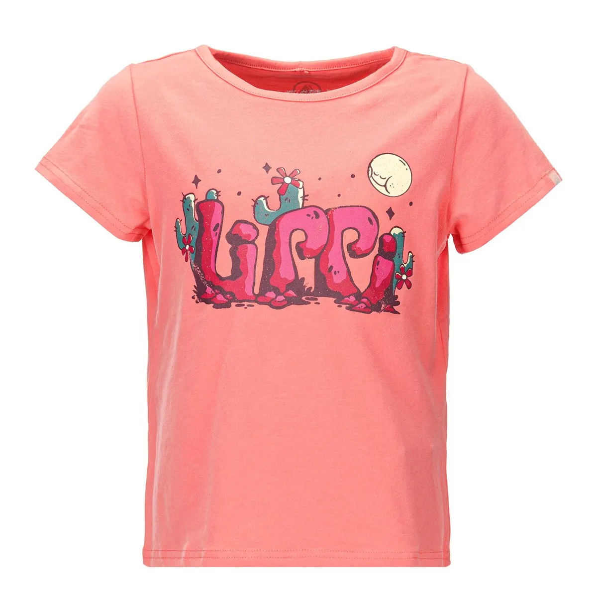 LIPPI - Polera Niña Logo Lippi UV-Stop T-Shirt Rosado Lippi
