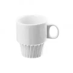 IMAHE - Set De 6 Taza Cafe Apilable 100 Ml