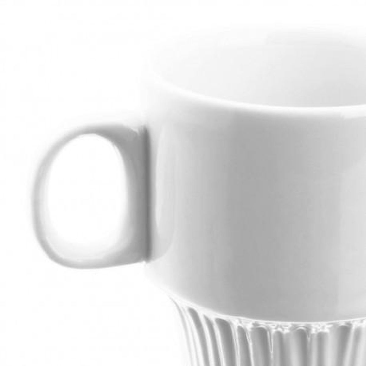 GENERICO - Set De 6 Taza Cafe Apilable 100 Ml IMAHE