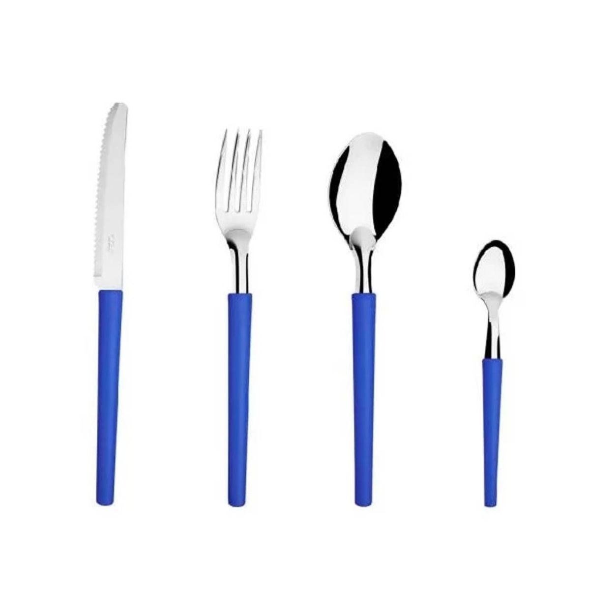 IMAHE - PACK CUBIERTOS 24 PZAS AZUL DISOLLE IMAHE