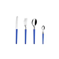 IMAHE - PACK CUBIERTOS 24 PZAS AZUL DISOLLE