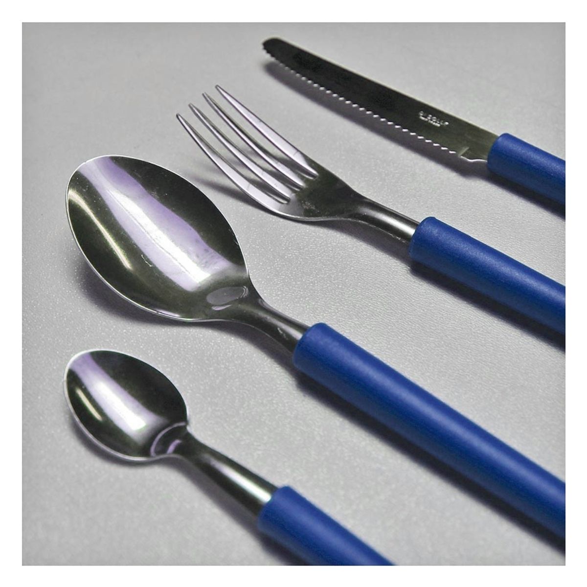 IMAHE - PACK CUBIERTOS 24 PZAS AZUL DISOLLE IMAHE