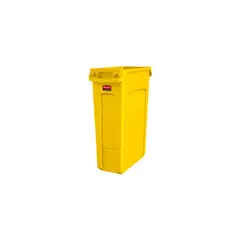 IMAHE - Basurero Slim Jim Ventilado Amarillo