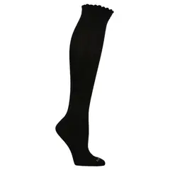 AZALEIA - Calcetín Plain Negro Mujer