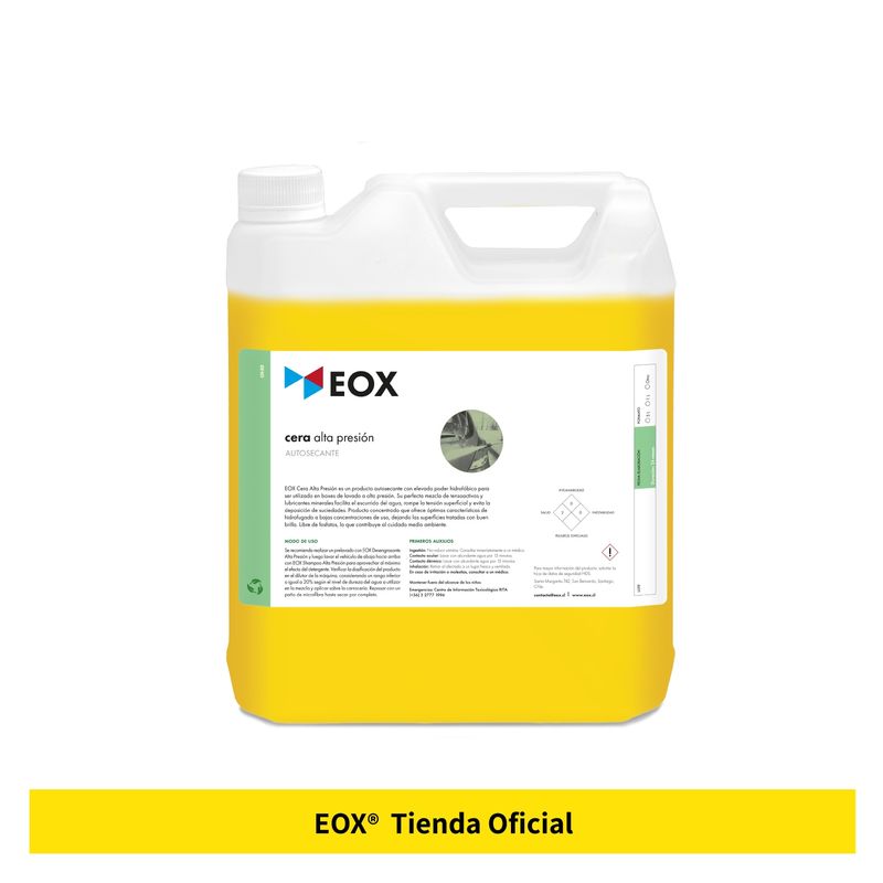 GENERICO - Cera Alta Presión Autosecante Eox 5 Litros