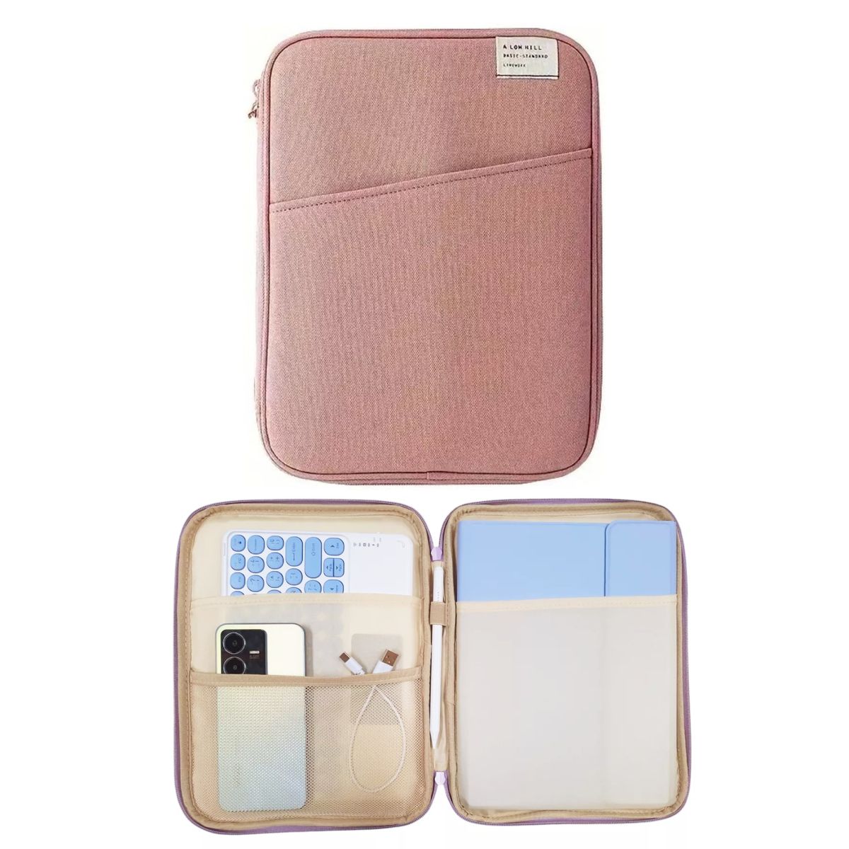 GENERICO - Funda para iPad/tablet 11 pulgadas Color Rosa