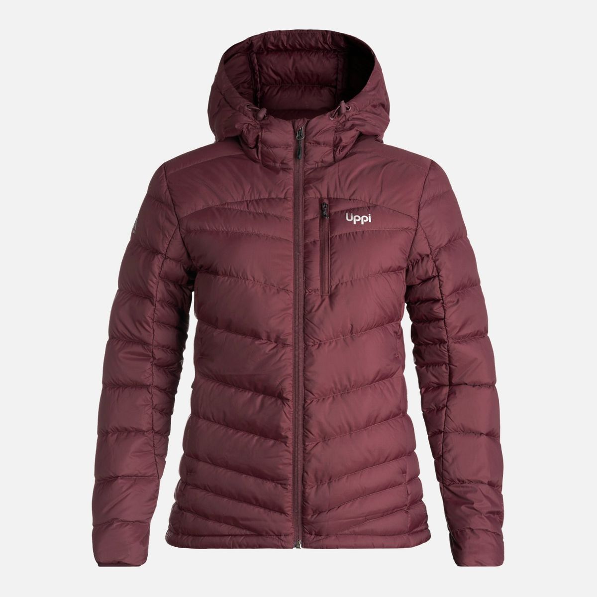 LIPPI - Chaqueta Mujer Bazpur Down Hoody Jacket Burdeo Lippi