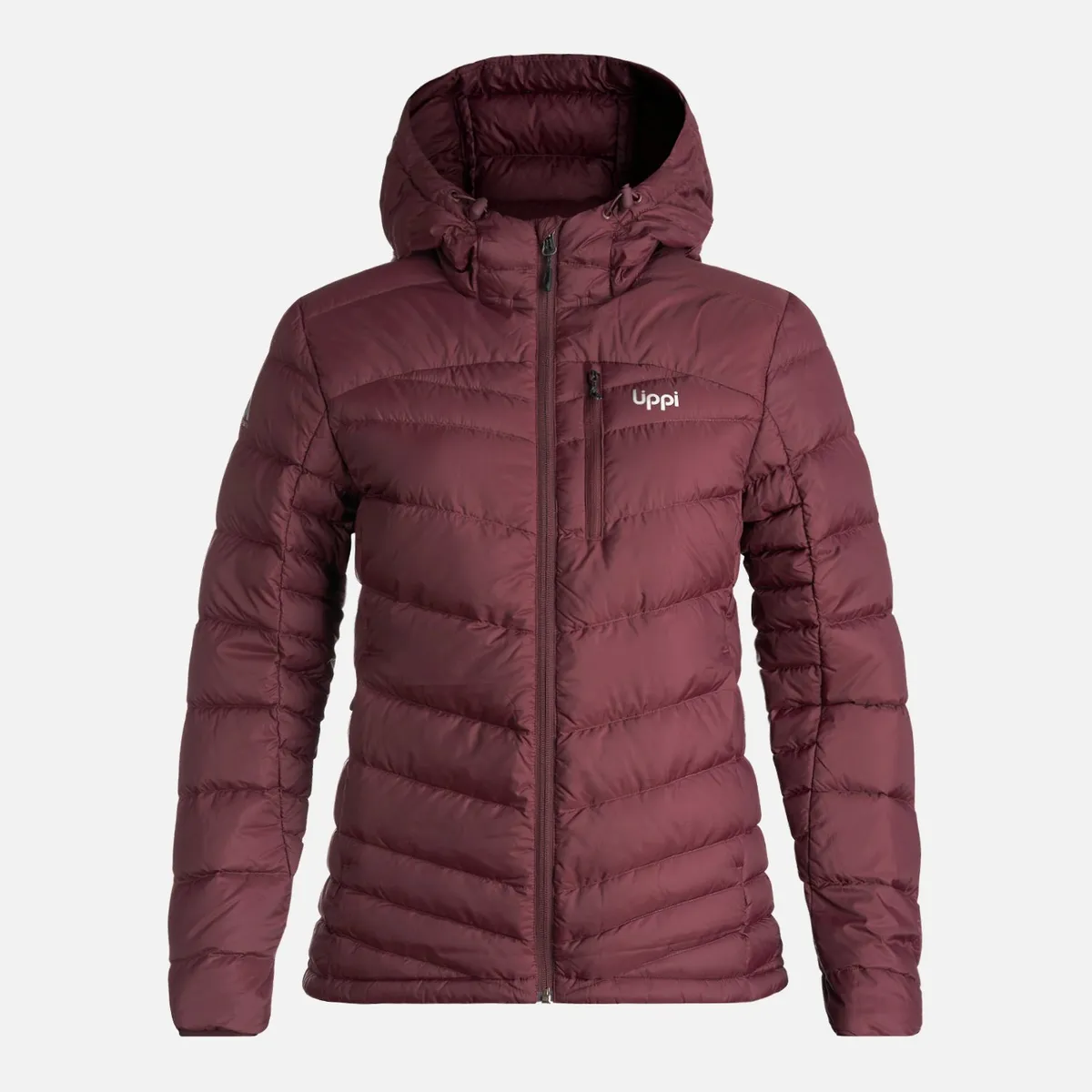 LIPPI - Chaqueta Mujer Bazpur Down Hoody Jacket Burdeo Lippi