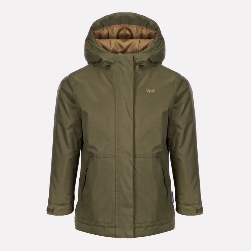 LIPPI - Chaqueta Niño Cold Place B-Dry Hoody Jacket Oliva Oscuro Lippi