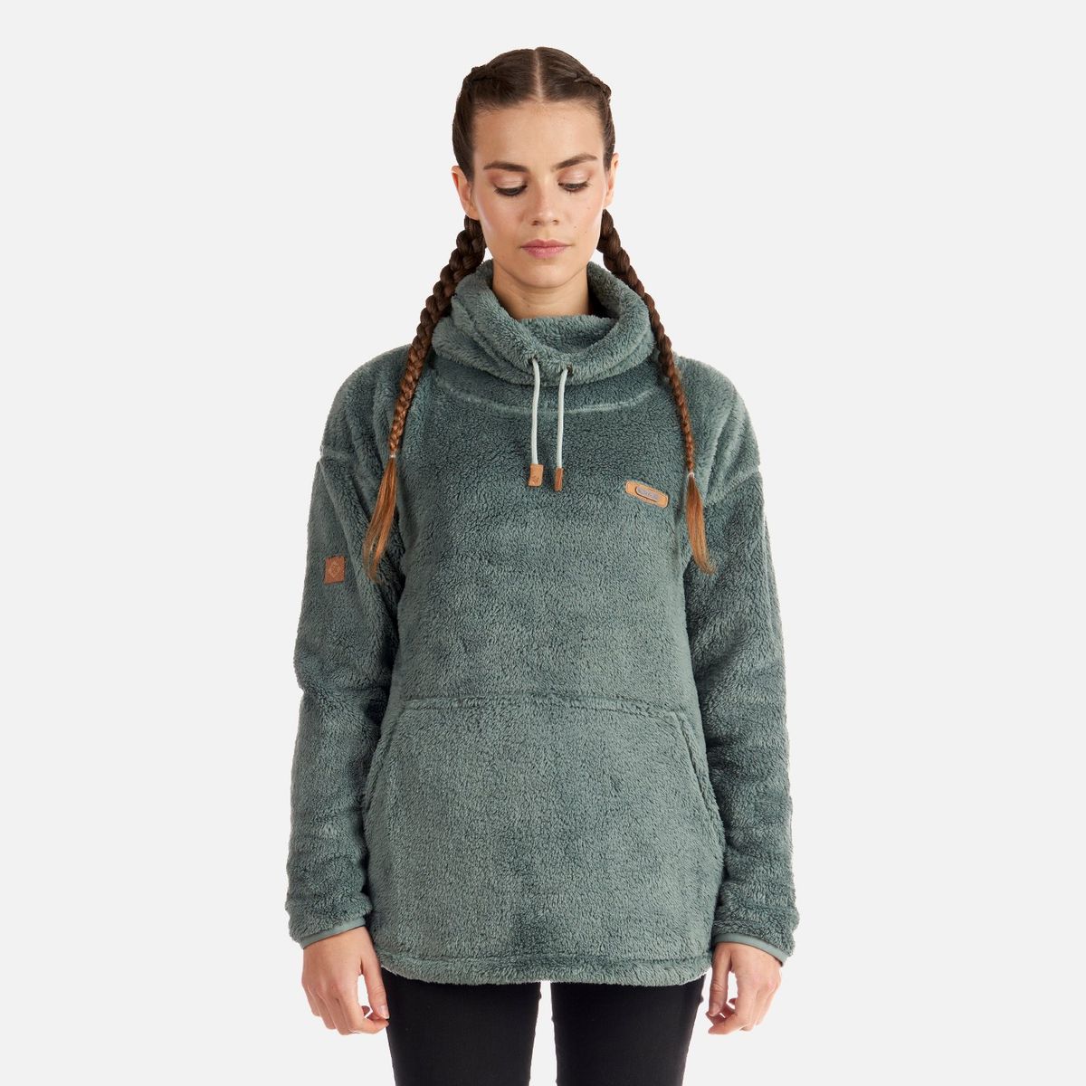 LIPPI - Poleron Mujer Warmy Hoody Sweatshirt Jade Lippi