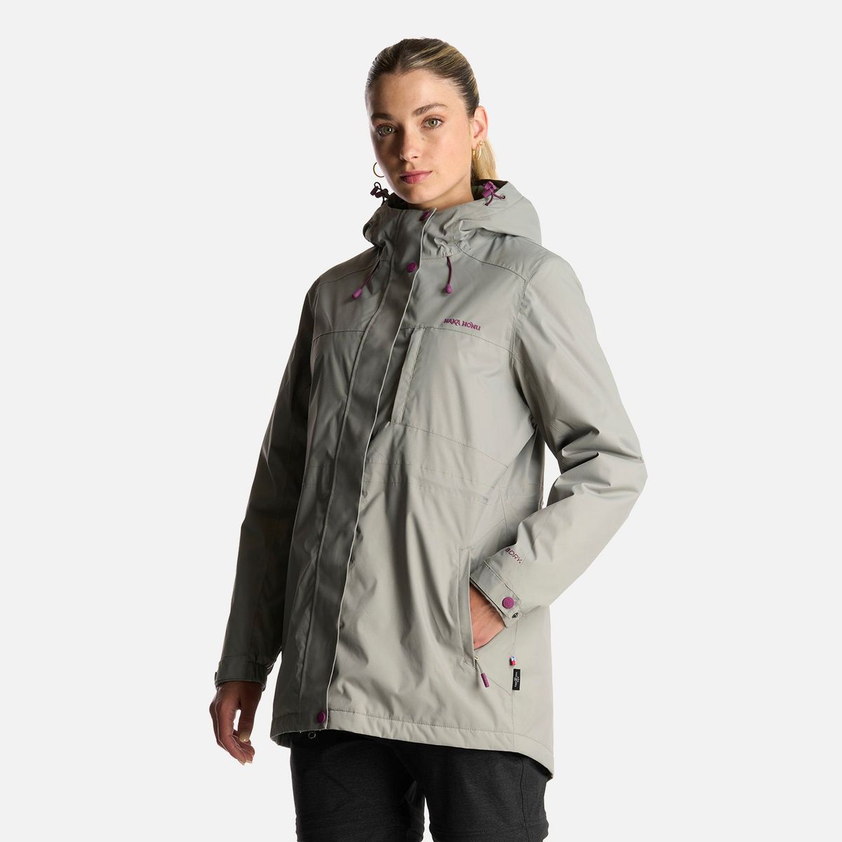 HAKA HONU - Chaqueta Mujer Terranova Verde Claro Haka Honu