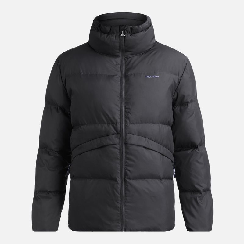 HAKA HONU - Chaqueta Mujer Queñoa Negro Haka Honu
