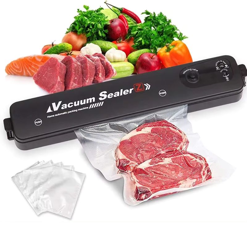 GENERICO - Maquina Selladora de Alimentos al Vacio + Bolsas