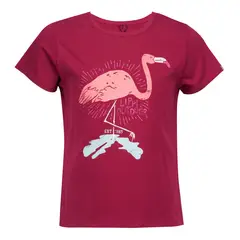 LIPPI - Polera Niña Country UV-Stop T-Shirt Frambuesa