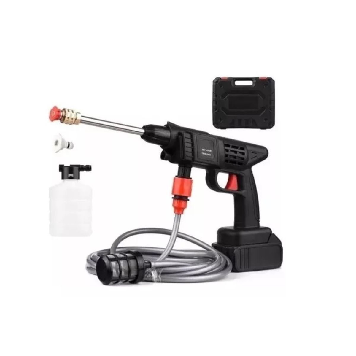 GENERICO - Pistola Hidrolavadora De Alta Presión 48vf Inalámbrica