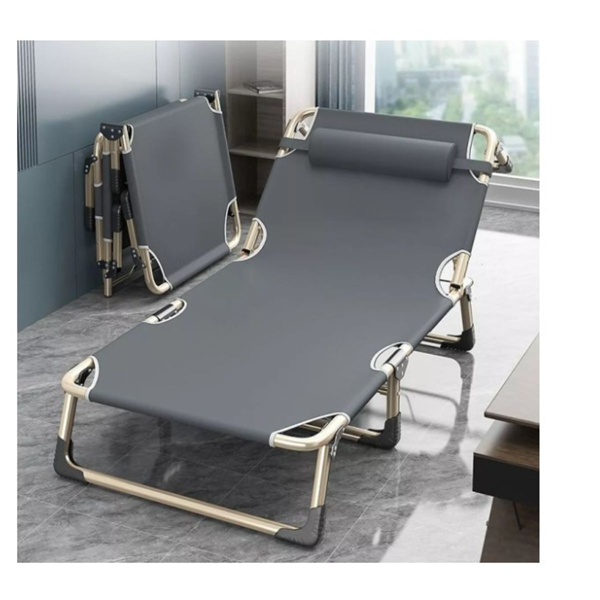 GENERICO - Cama De Camping Plegable Catre De Campaña Exelente Calidad