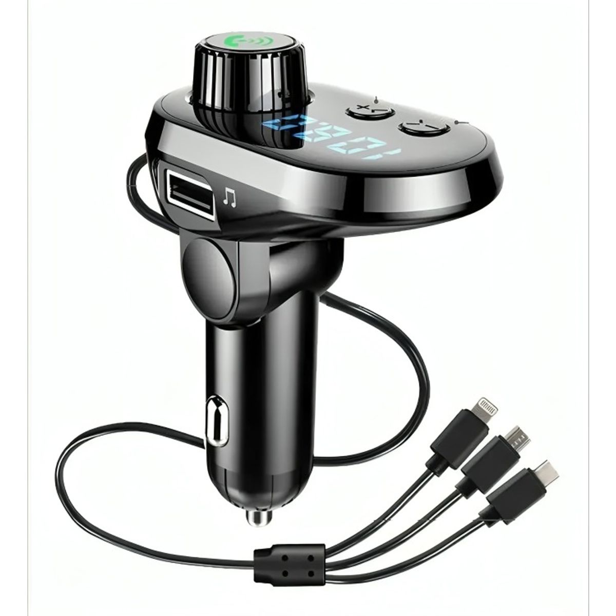 OEM - Transmisor 5 En 1 Fm Bluetooth Us.