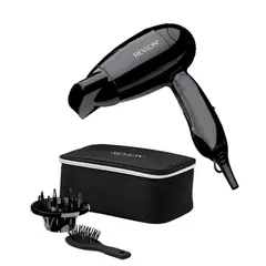 REVLON - Kit Secador de Viaje + Difusor + Cepillo + Bolsa de Viaje