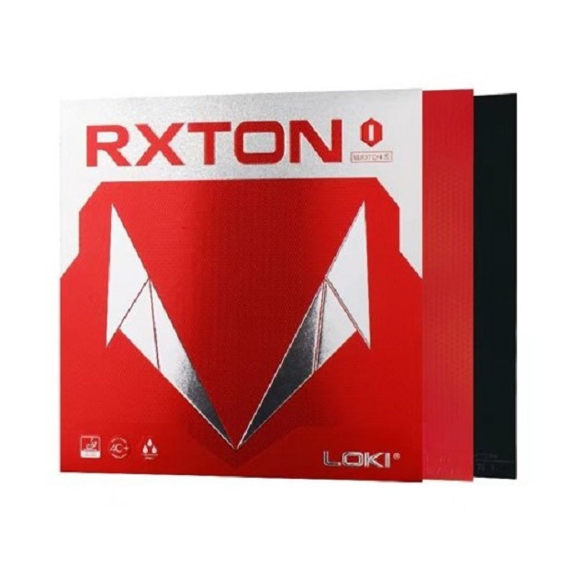 LOKI - Goma Reemplazo Paleta Tenis De Mesa - Ping Pong -RXTON 1 R