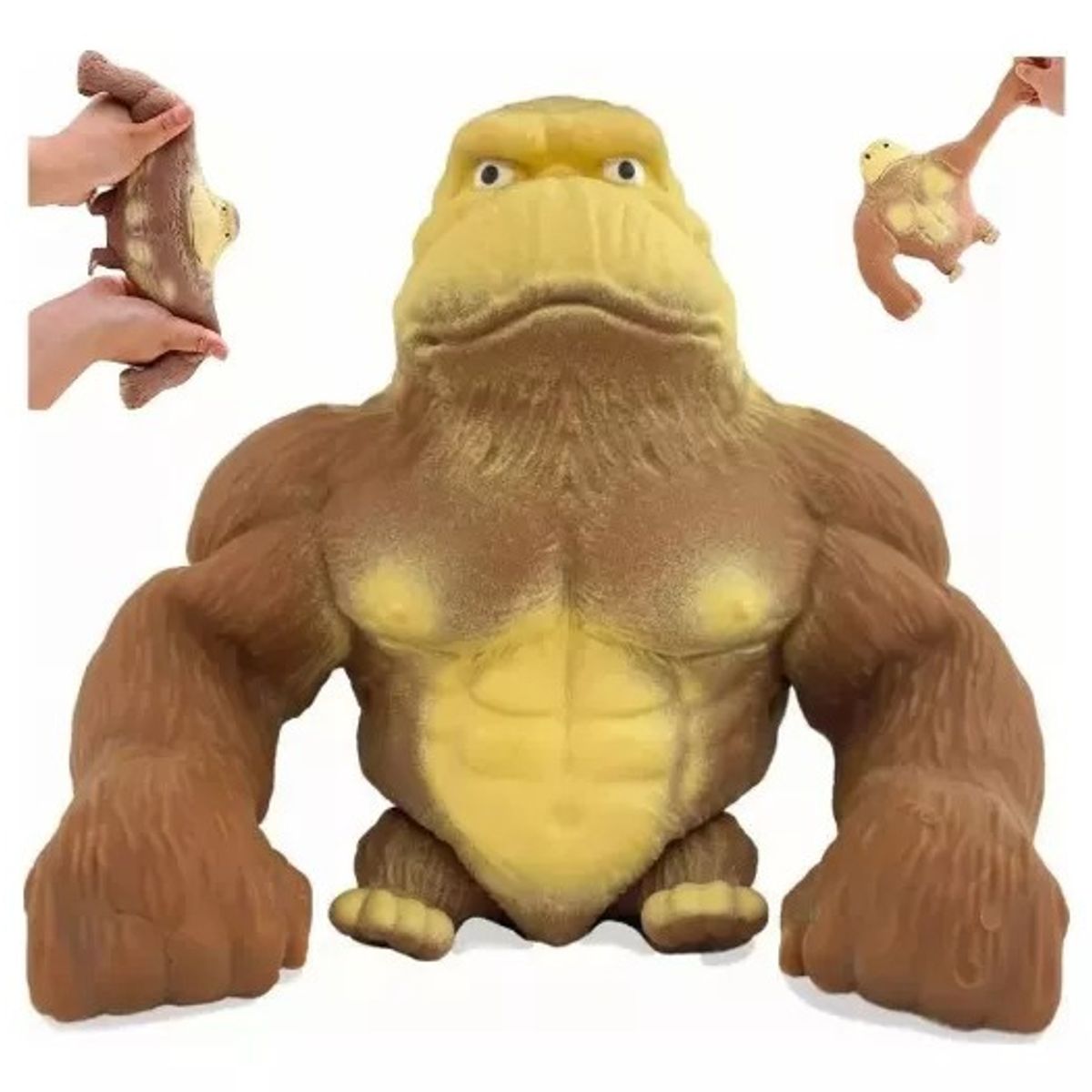 GENERICO - Monkey World Latex Gorilla Soft Decompression Toy