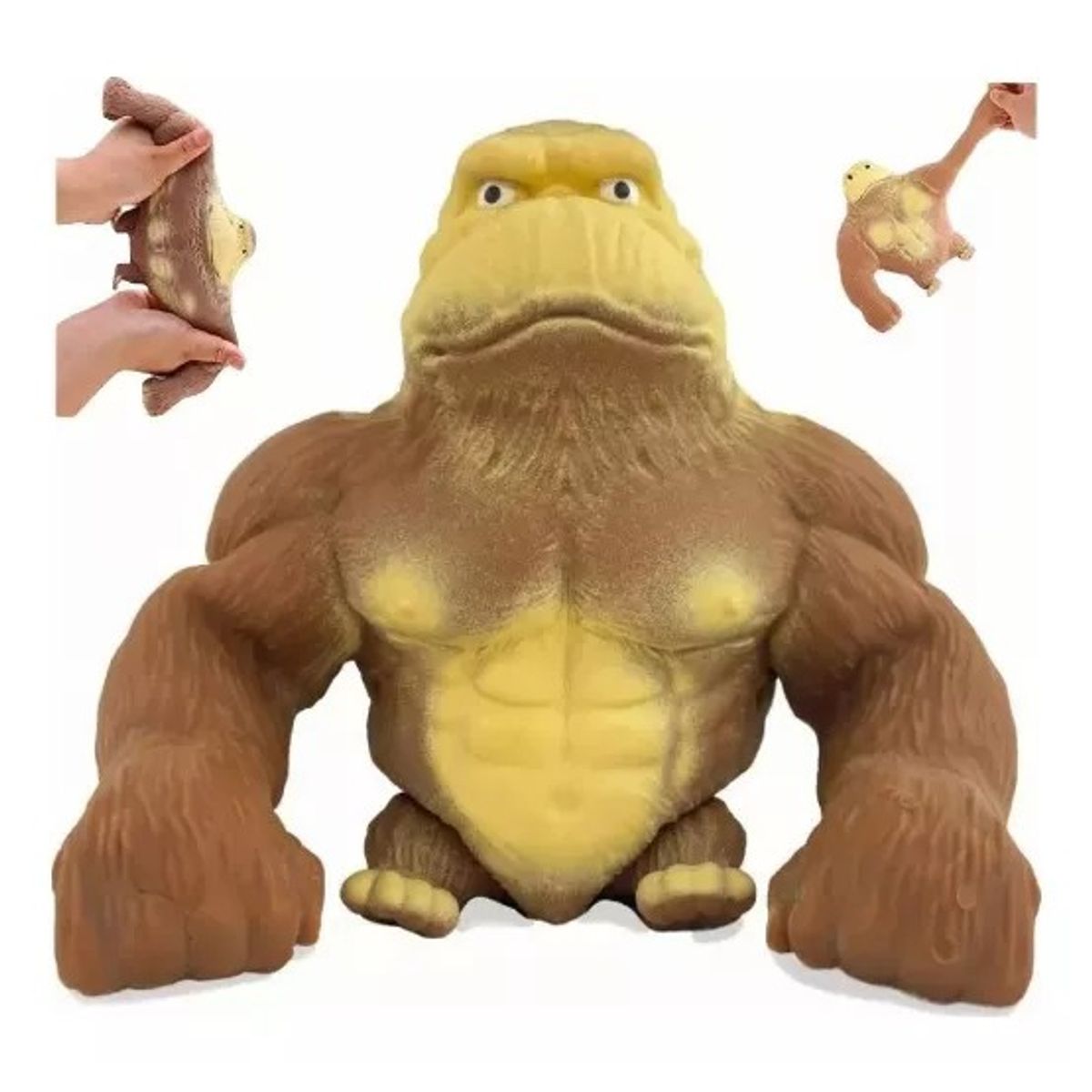 GENERICO - Monkey World Latex Gorilla Soft Decompression Toy