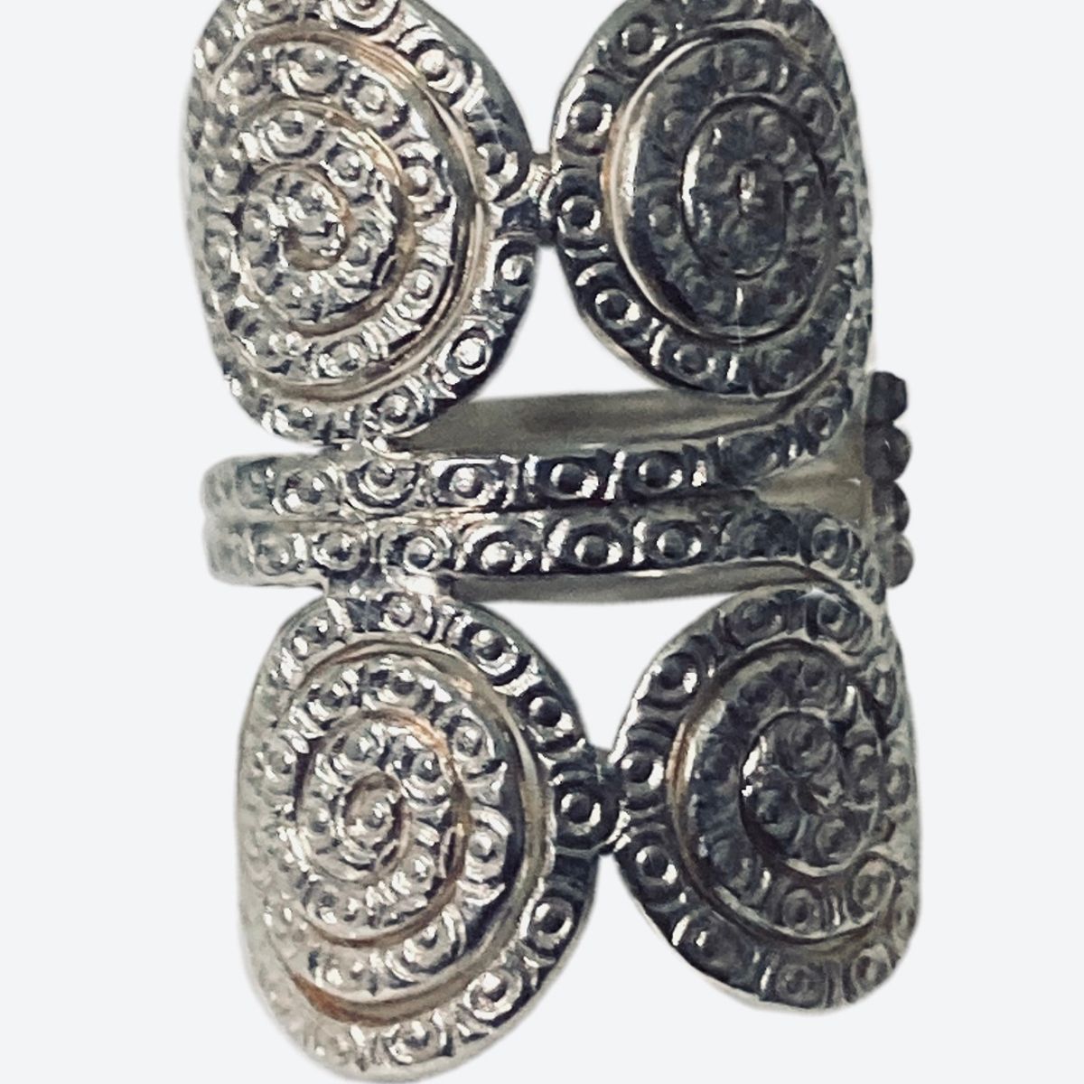 TAETHAI - Anillo de plata 925 martillado