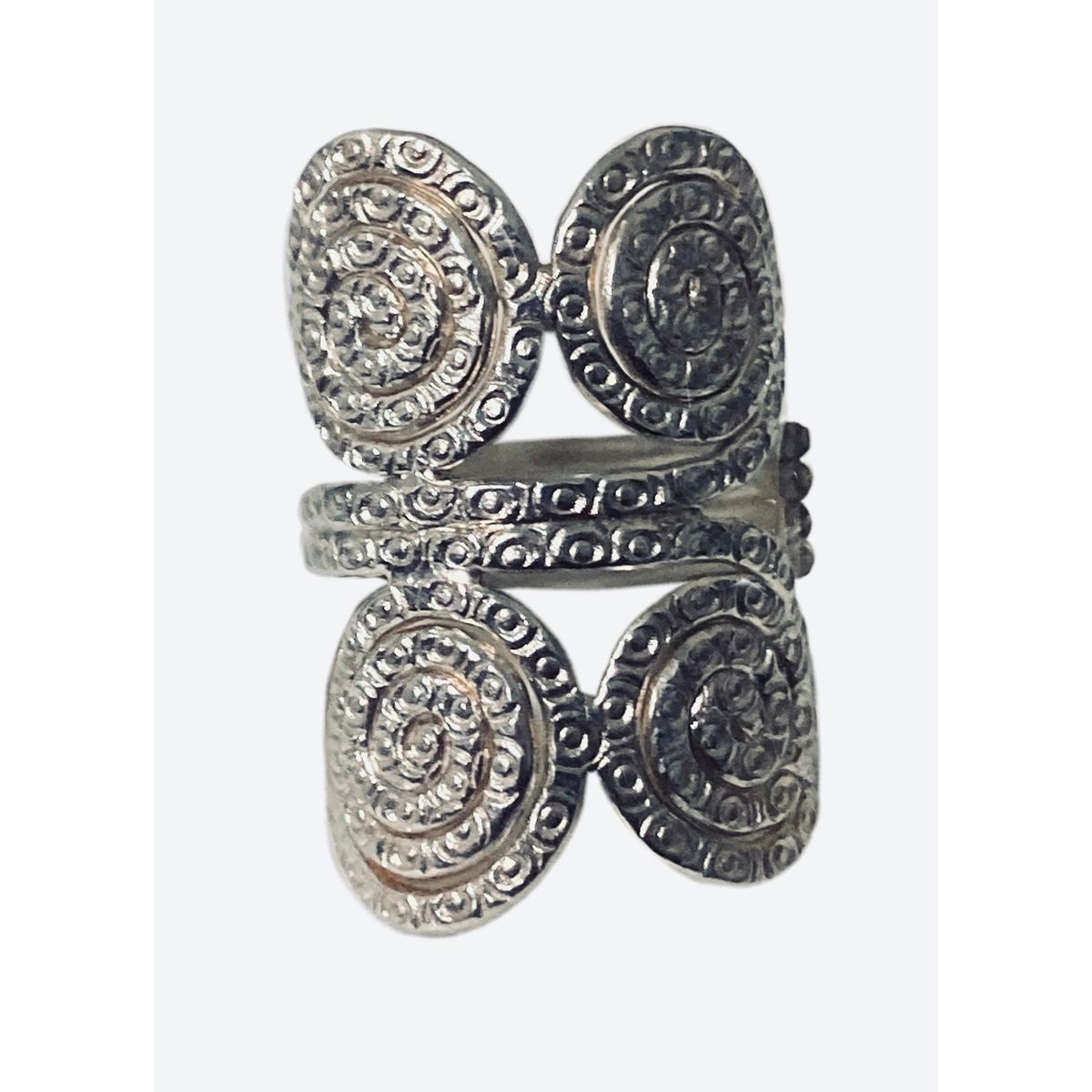 TAETHAI - Anillo de plata 925 martillado