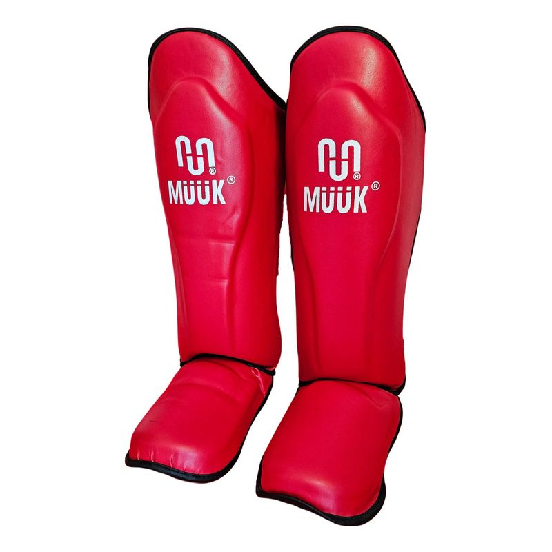 MUUK - Canillera Con Empeinera Pro Kick Boxing Mma Muuk Rojo