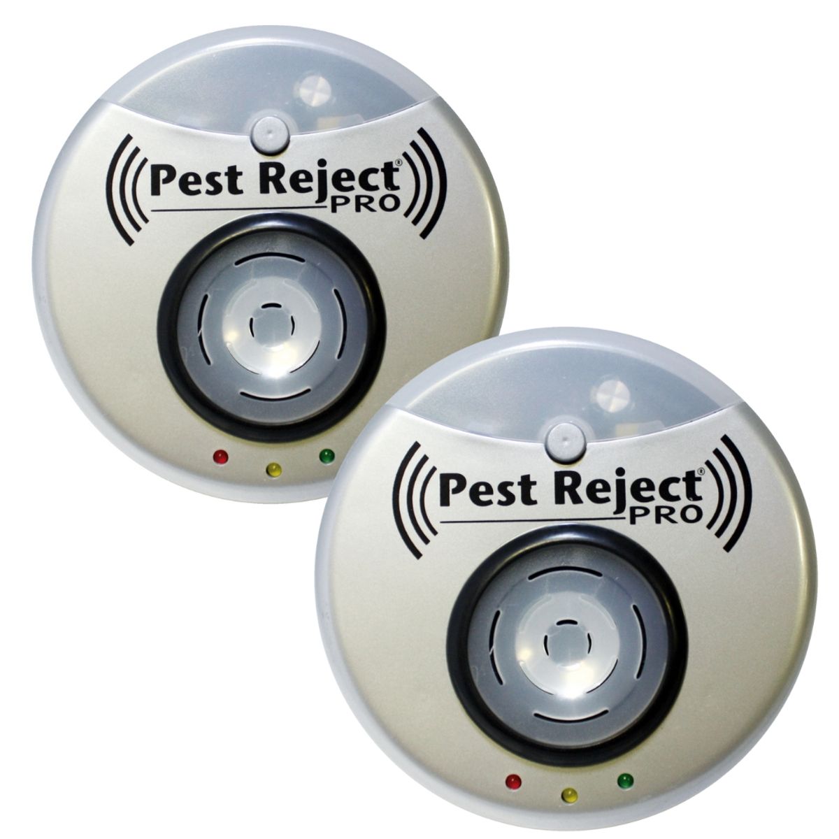 GENERICO - Ahuyentador Ultrasonico Insectos Pest Reject Pro Dos Unidades