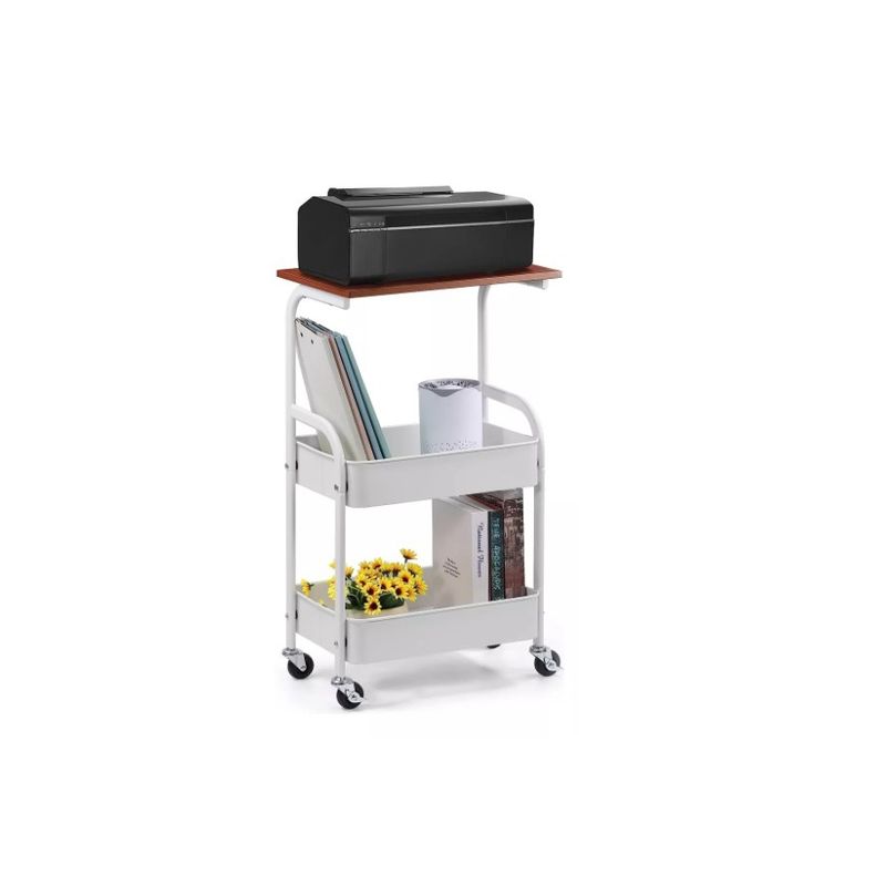 GENERICO - Carrito Carro Organizador Ruedas Multiuso 3 Niveles