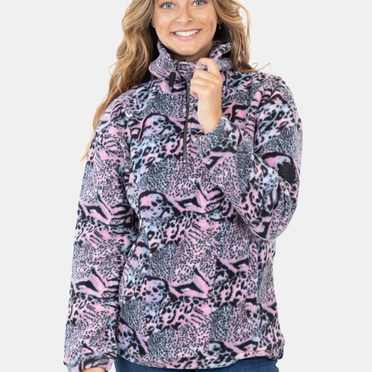 MAUI AND SONS - Poleron Micropolar Magical Multicolor Mujer Maui And Sons