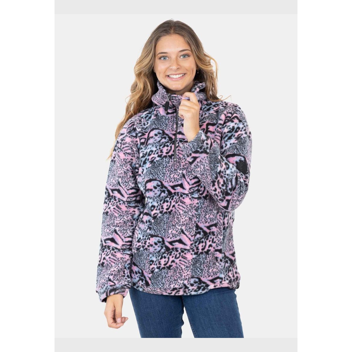 MAUI AND SONS - Poleron Micropolar Magical Multicolor Mujer Maui And Sons