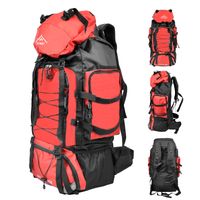 Mochila Impermeable De 90l Para Camping Trekking Y Viajes
